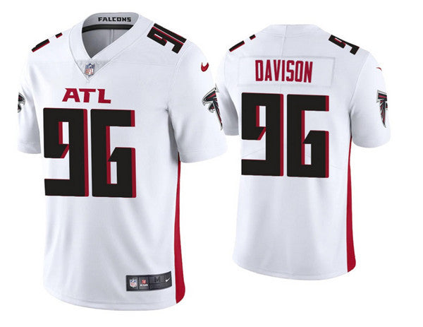 Tyeler Davison Atlanta Falcons white Vapor jersey