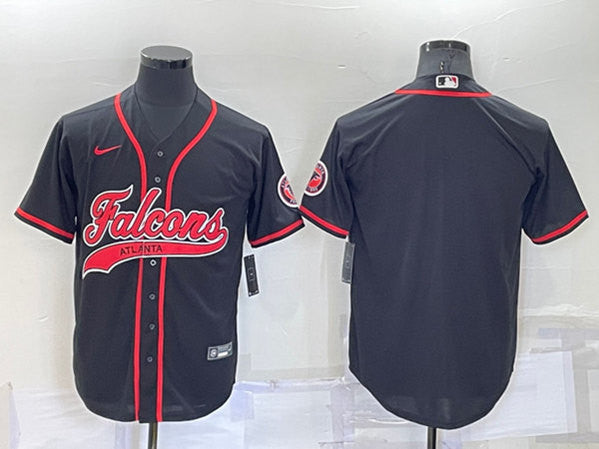 Custom Atlanta Falcons black jersey