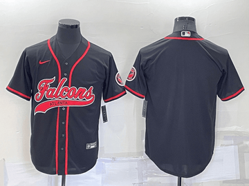 Custom Atlanta Falcons black jersey