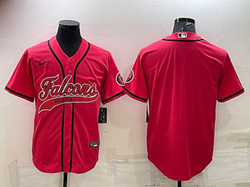 Custom Atlanta Falcons red jersey