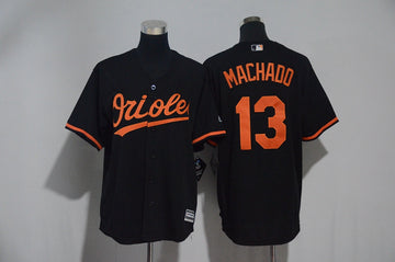 Manny Machado Baltimore Orioles black jersey