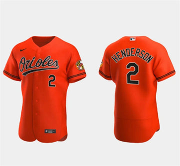 Gunnar Henderson Baltimore Orioles orange jersey