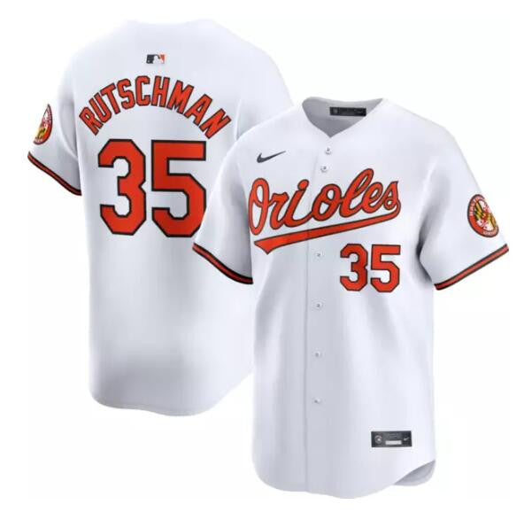Adley Rutschman Baltimore Orioles white Limited jersey