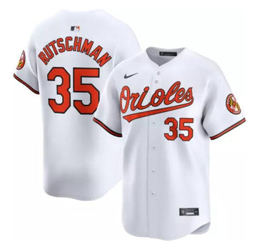 Adley Rutschman Baltimore Orioles white Limited jersey