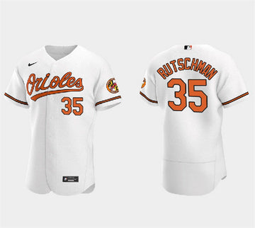 Adley Rutschman Baltimore Orioles white jersey