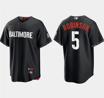 Brooks Robinson Baltimore Orioles black City Connect jersey