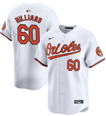 Sam Hilliard Baltimore Orioles white Limited jersey