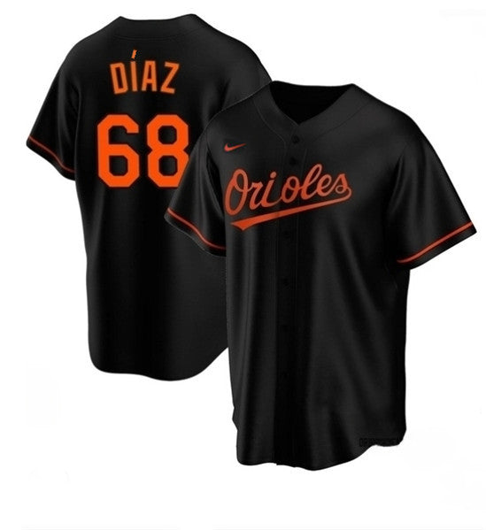 Lewin Díaz Baltimore Orioles black jersey