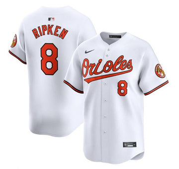 Cal Ripken Jr Baltimore Orioles white Limited jersey