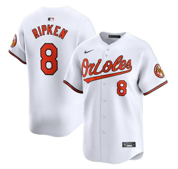 Cal Ripken Jr Baltimore Orioles white Limited jersey