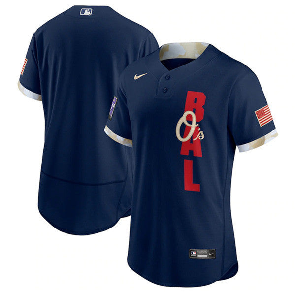 Custom Baltimore Orioles navy All-Star jersey