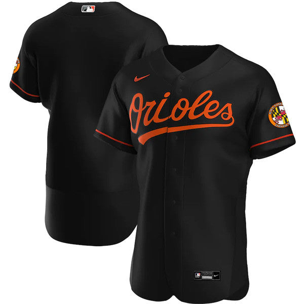 Custom Baltimore Orioles black jersey