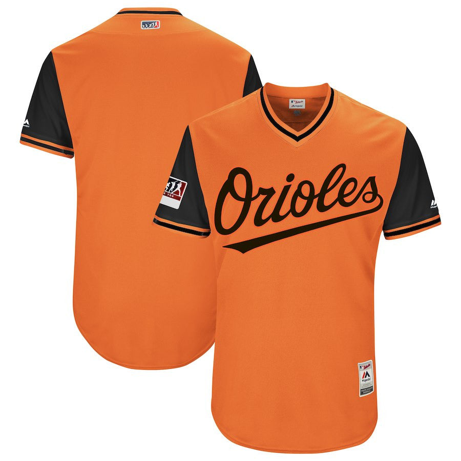 Majestic Baltimore Orioles orange jersey