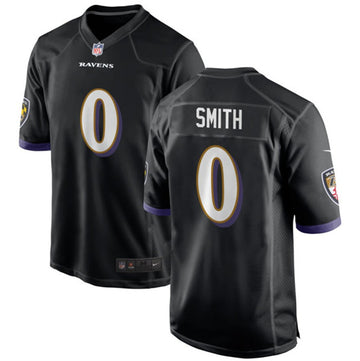 Roquan Smith Baltimore Ravens black Game jersey