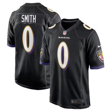 Roquan Smith Baltimore Ravens black Game jersey