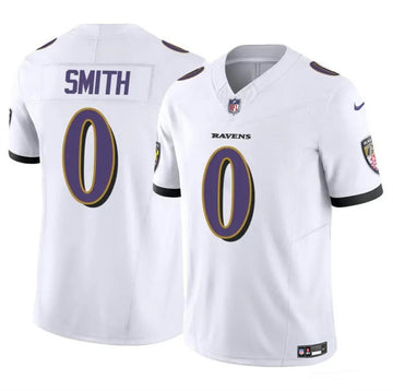 Roquan Smith Baltimore Ravens white Limited jersey