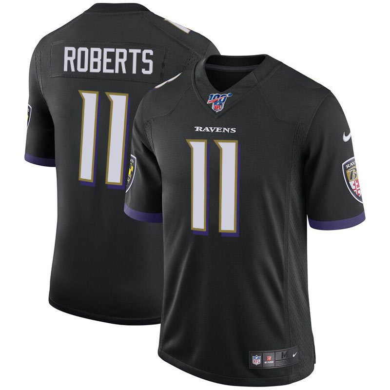 Seth Roberts Baltimore Ravens black Limited jersey