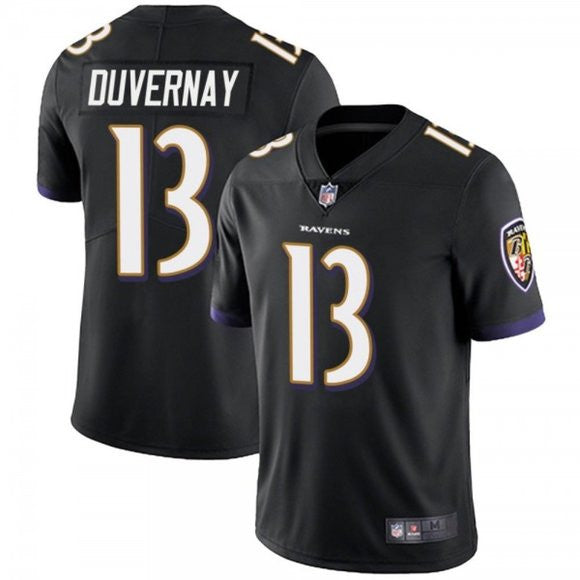 Devin Duvernay Baltimore Ravens black Vapor jersey