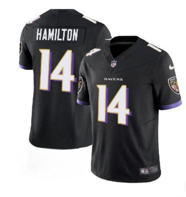 Kyle Hamilton Baltimore Ravens black Limited jersey