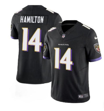 Kyle Hamilton Baltimore Ravens black Limited jersey
