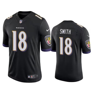 Roquan Smith Baltimore Ravens black Game jersey