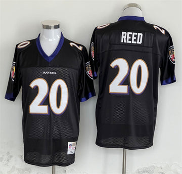 Ed Reed Baltimore Ravens black jersey