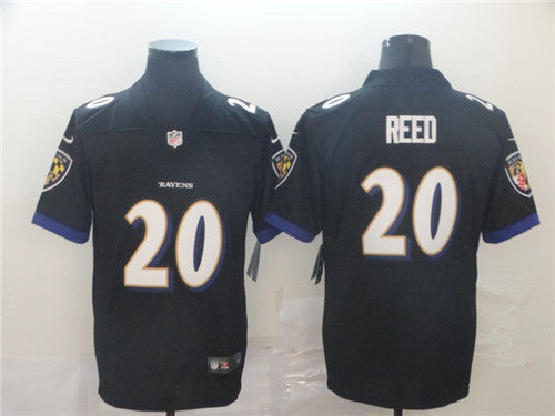 Ed Reed Baltimore Ravens black Vapor jersey