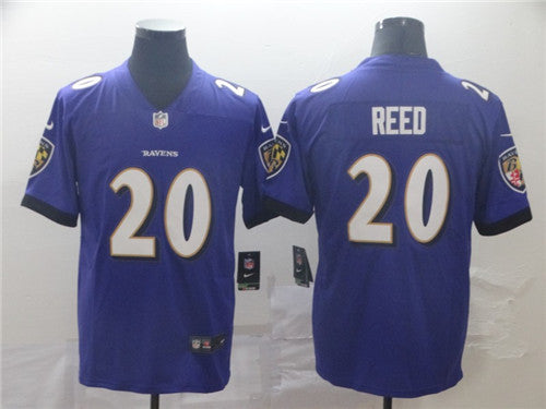 Ed Reed Baltimore Ravens purple Vapor jersey