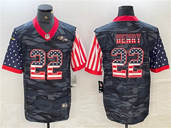 Derrick Henry Baltimore Ravens camo Limited jersey