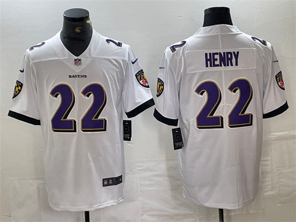 Derrick Henry Baltimore Ravens white Vapor jersey