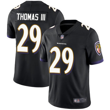 Earl Thomas III Baltimore Ravens black Vapor jersey