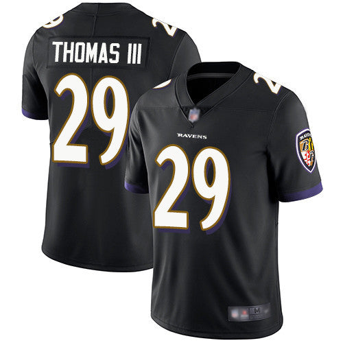 Earl Thomas III Baltimore Ravens black Vapor jersey