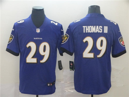 Earl Thomas III Baltimore Ravens purple Vapor jersey
