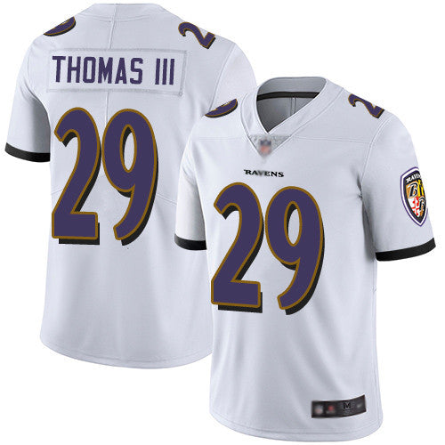 Earl Thomas III Baltimore Ravens white Vapor jersey