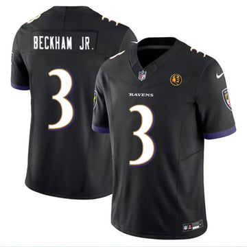 Odell Beckham Jr Baltimore Ravens black Vapor jersey