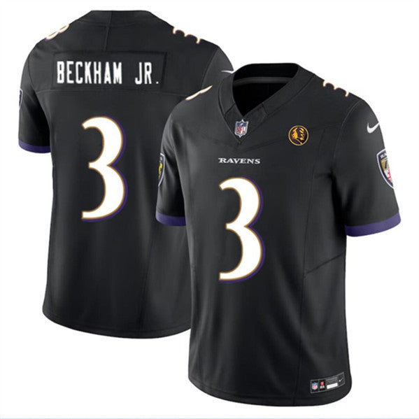 Odell Beckham Jr Baltimore Ravens black Vapor jersey
