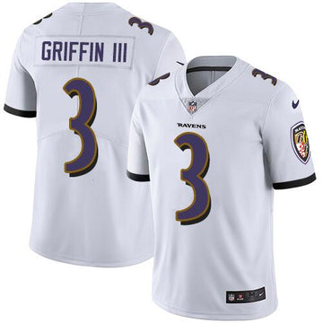 Robert Griffin III Baltimore Ravens white Limited jersey