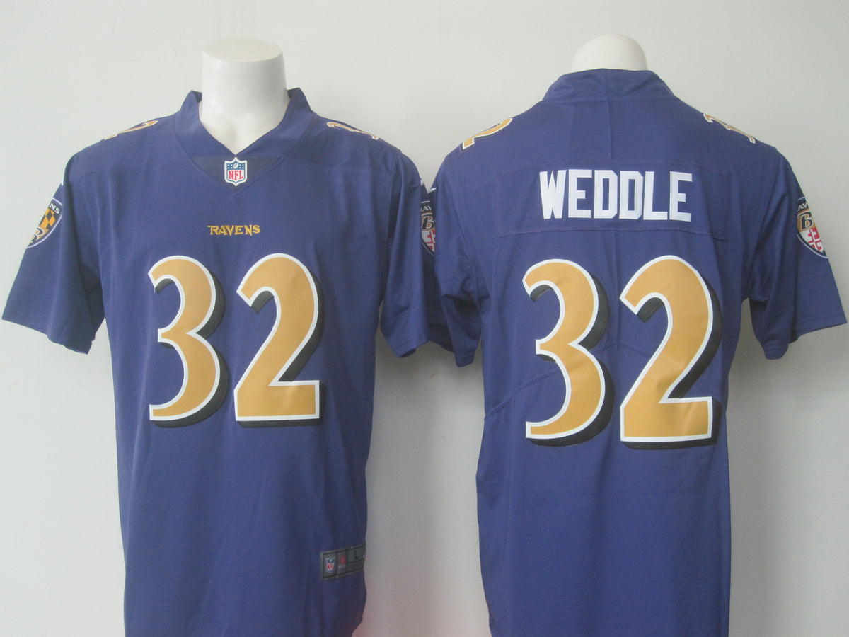 Eric Weddle Baltimore Ravens purple Limited jersey