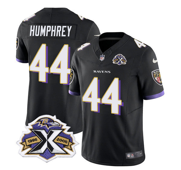Marlon Humphrey Baltimore Ravens black Vapor jersey