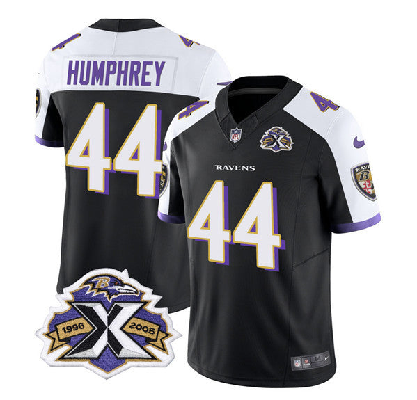 Marlon Humphrey Baltimore Ravens black Vapor jersey