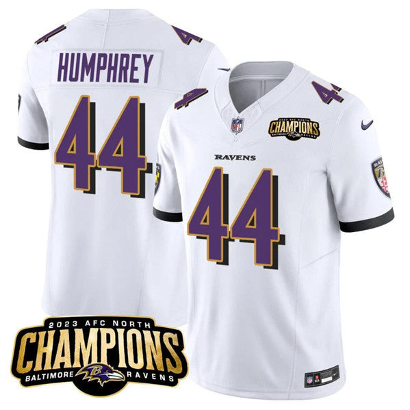 Marlon Humphrey Baltimore Ravens white Vapor jersey