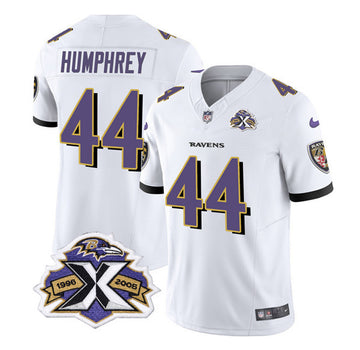 Marlon Humphrey Baltimore Ravens white Vapor jersey