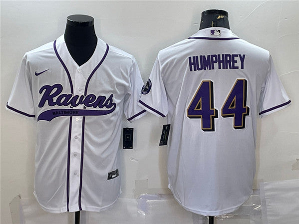 Marlon Humphrey Baltimore Ravens white jersey