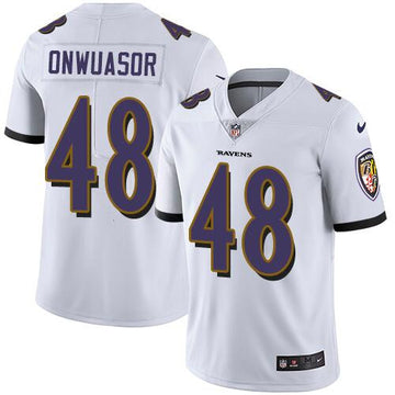 Patrick Onwuasor Baltimore Ravens white Vapor jersey