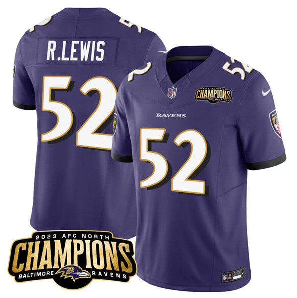 Ray Lewis Baltimore Ravens purple Vapor jersey