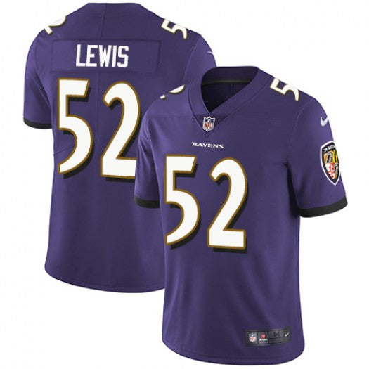 Ray Lewis Baltimore Ravens purple Vapor jersey