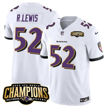 Ray Lewis Baltimore Ravens white Vapor jersey