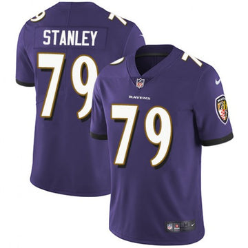 Ronnie Stanley Baltimore Ravens purple Vapor jersey