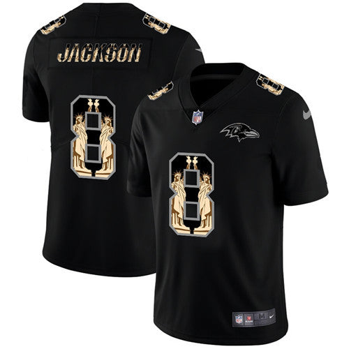 Lamar Jackson Baltimore Ravens black Limited jersey