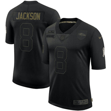 Lamar Jackson Baltimore Ravens black Salute To Service jersey